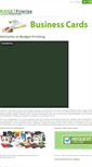 Mobile Screenshot of budgetprintingnc.com